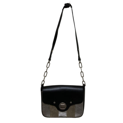Coccinelle レザー フラップ チェーン ショルダー バッグ