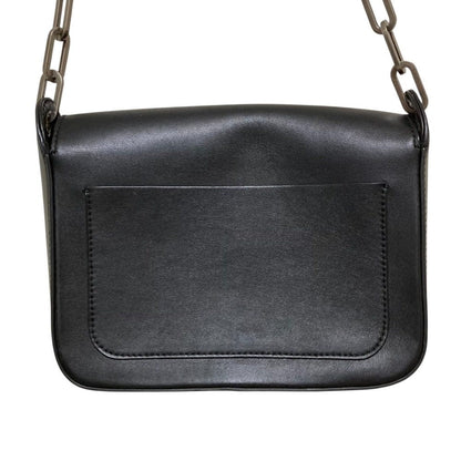 Coccinelle レザー フラップ チェーン ショルダー バッグ