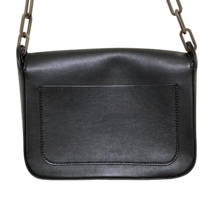 Coccinelle レザー フラップ チェーン ショルダー バッグ