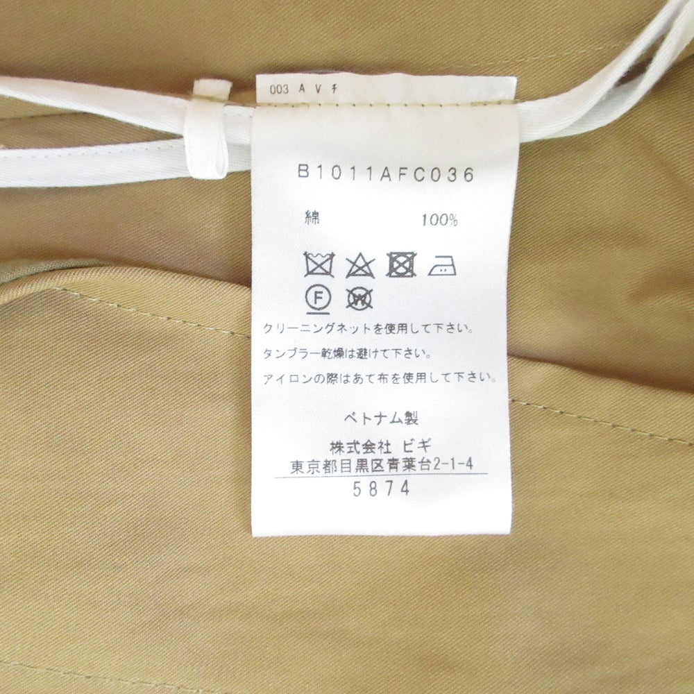 1er Arrondissement コットン トレンチコート