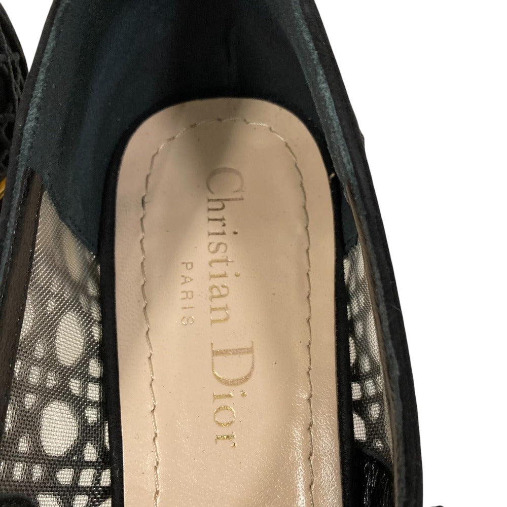 ディオール カナージュ コード刺繍 パンプス