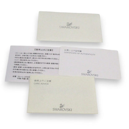 スワロフスキー リング フープ ペンダント ネックレス