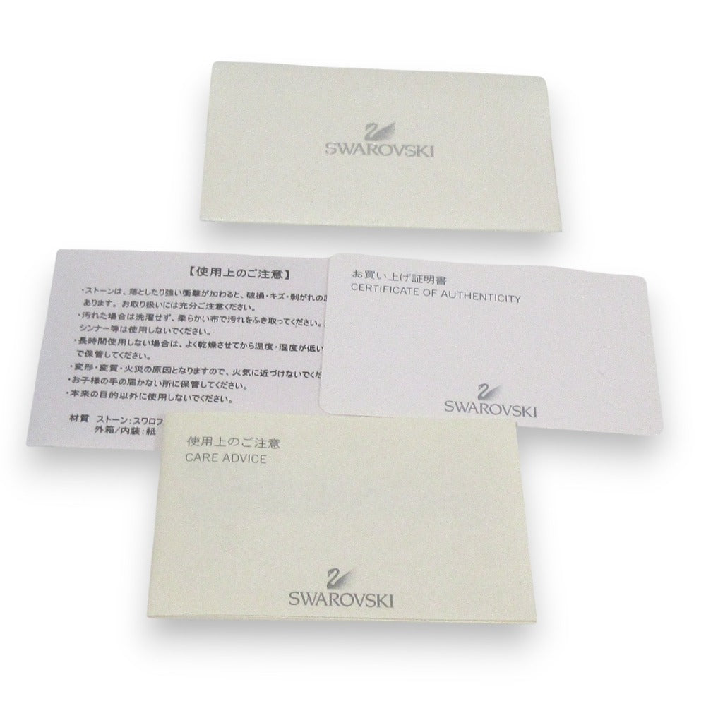 スワロフスキー リング フープ ペンダント ネックレス