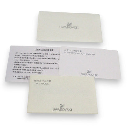 スワロフスキー リング フープ ペンダント ネックレス