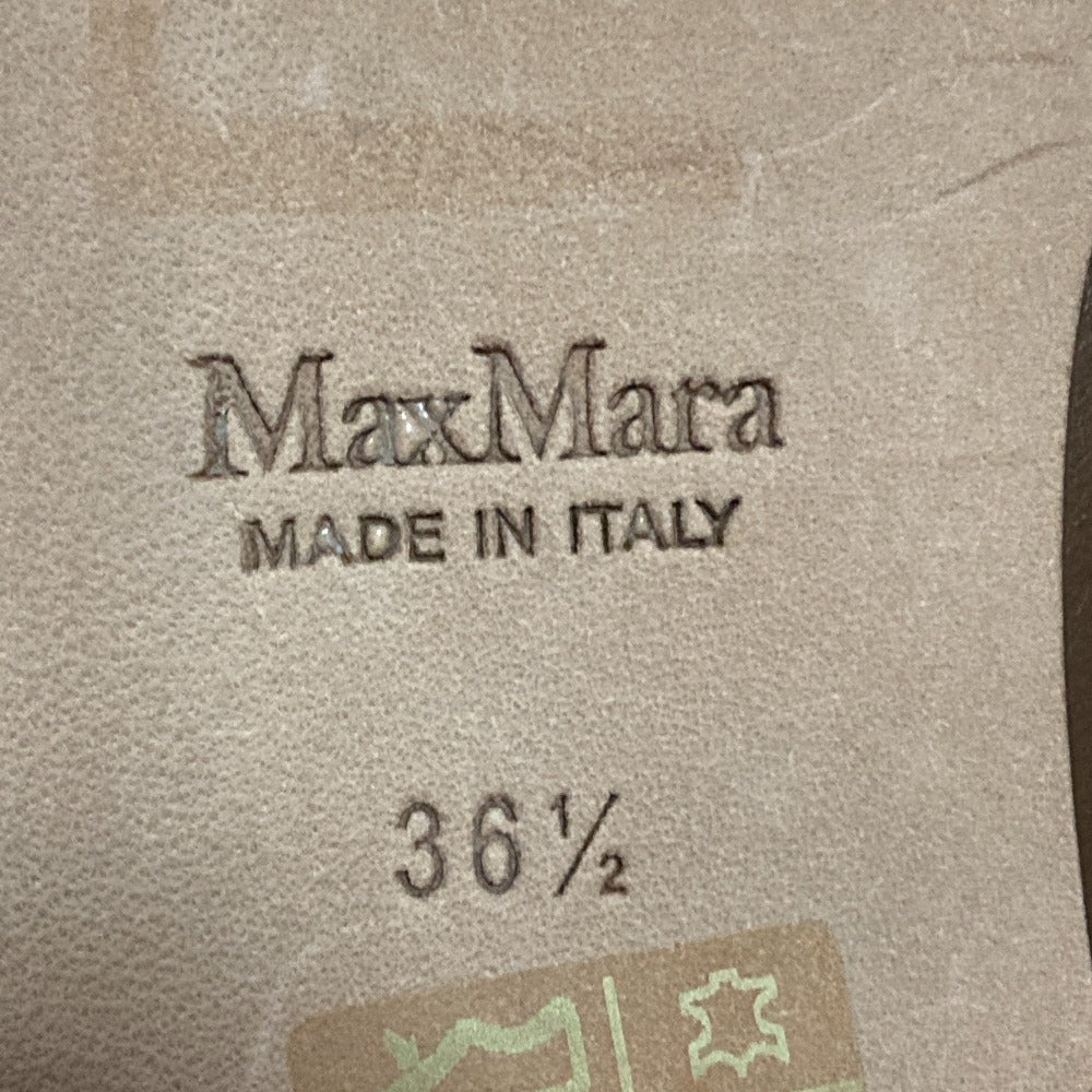 マックスマーラ レザー ローファー
