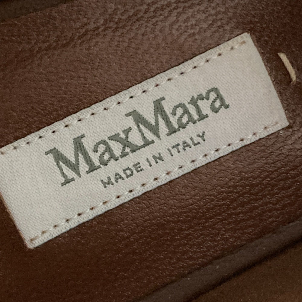 マックスマーラ レザー ローファー