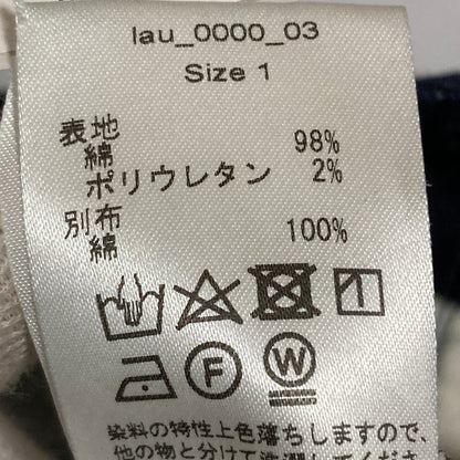 Lautashi ストレッチ デニム パンツ