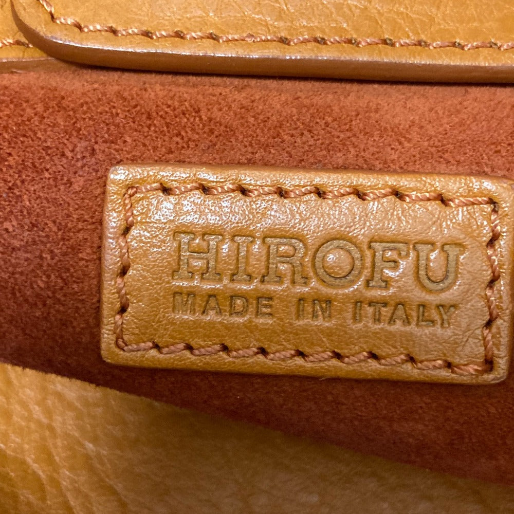 Hirofu レザー ショルダー バッグ