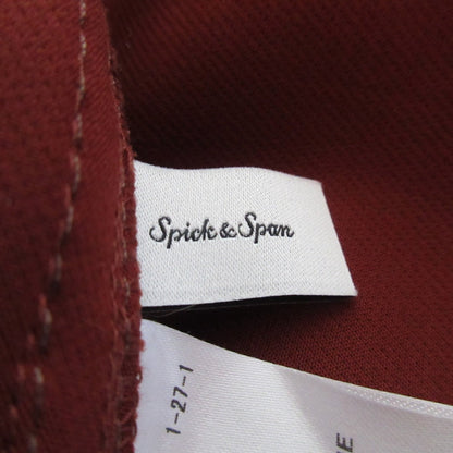 Spick and Span ハイ ウエスト タック パンツ