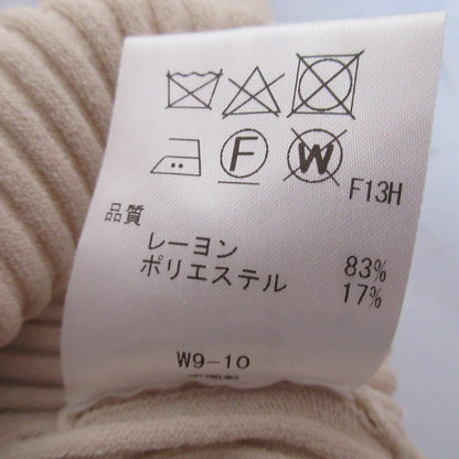 uncrave リブ ニット 長袖 トップス