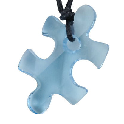 スワロフスキー パズル ピース クリスタル ネックレス