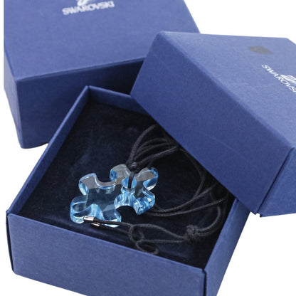 スワロフスキー パズル ピース クリスタル ネックレス