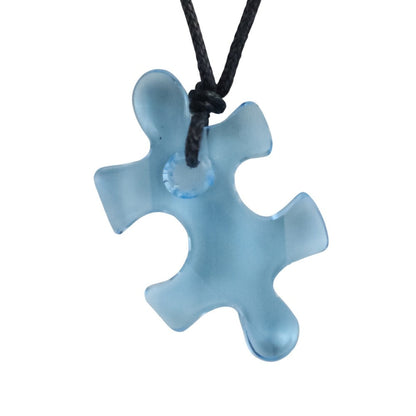 スワロフスキー パズル ピース クリスタル ネックレス