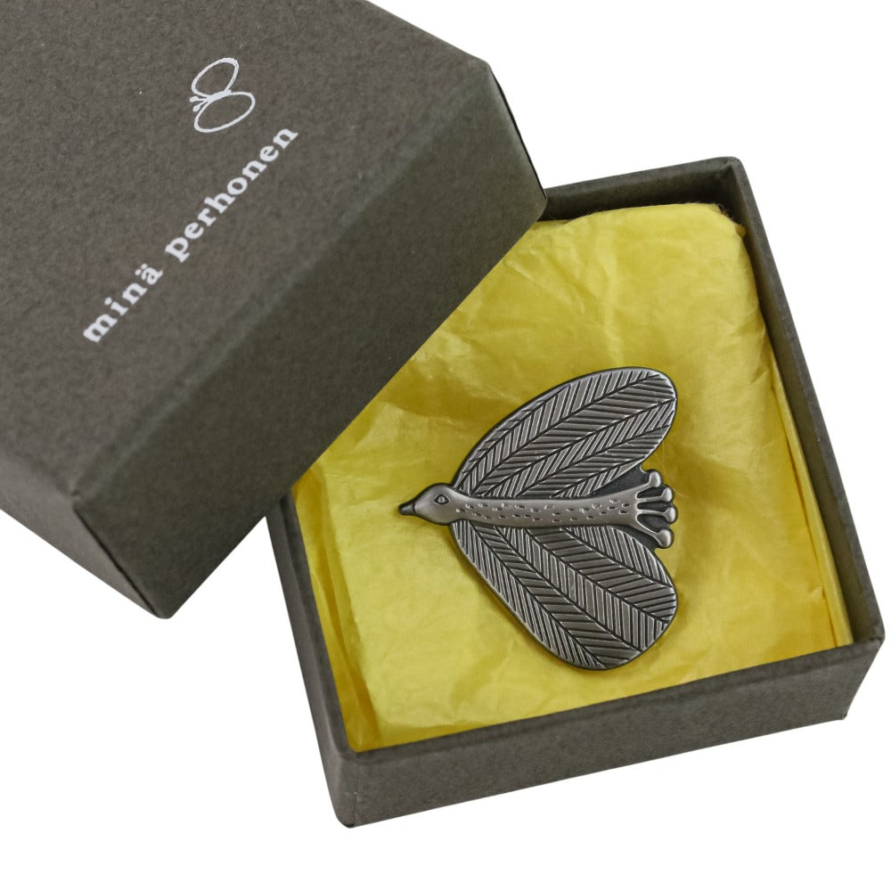 ミナ ペルホネン ワンダー バード ブローチ