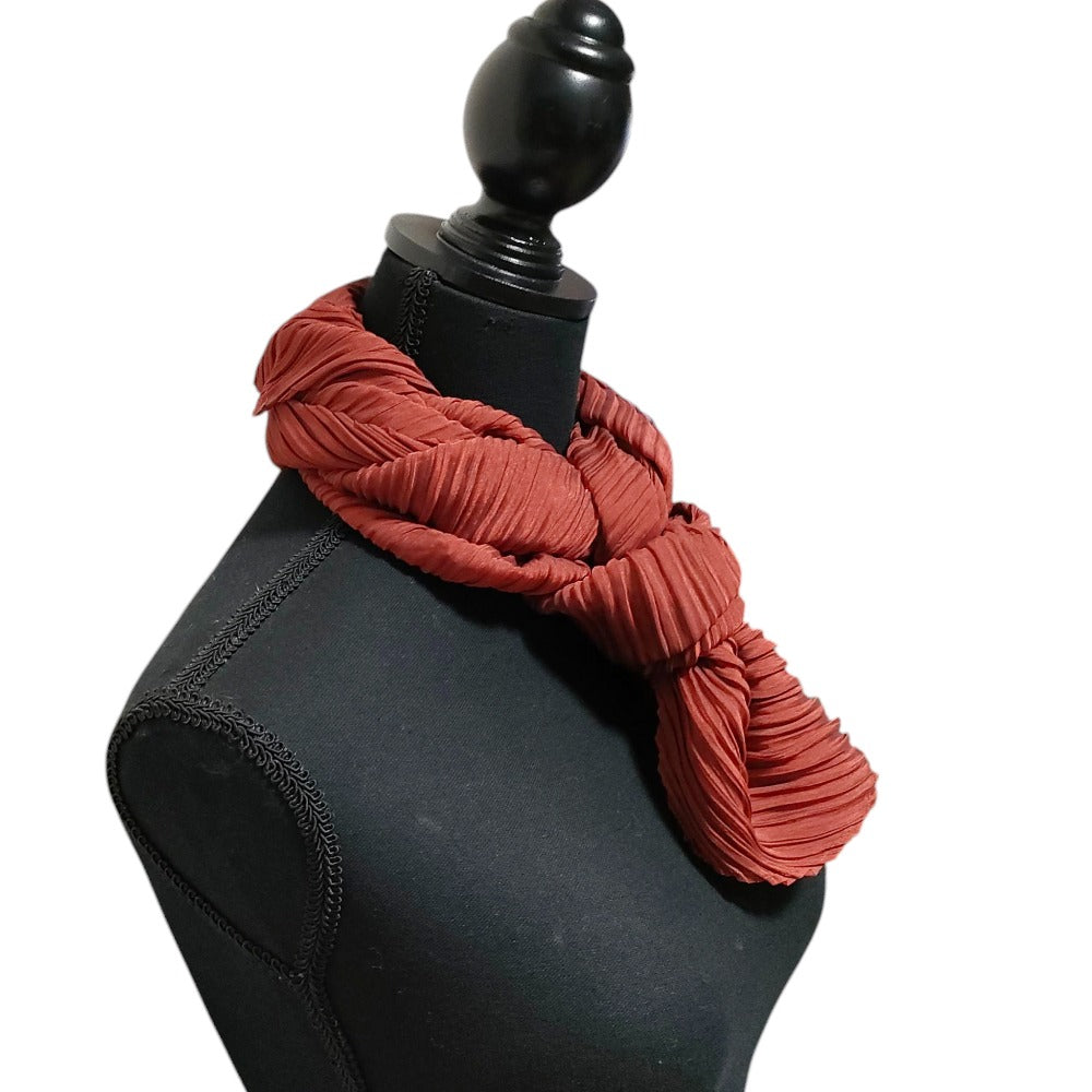 プリーツ プリーズ イッセイ ミヤケ スカーフ