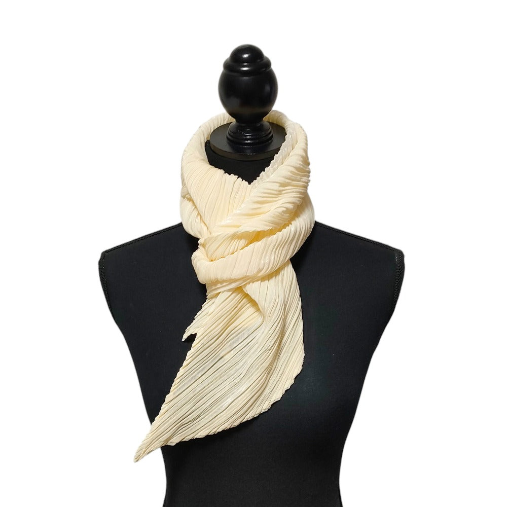 プリーツ プリーズ イッセイ ミヤケ スカーフ