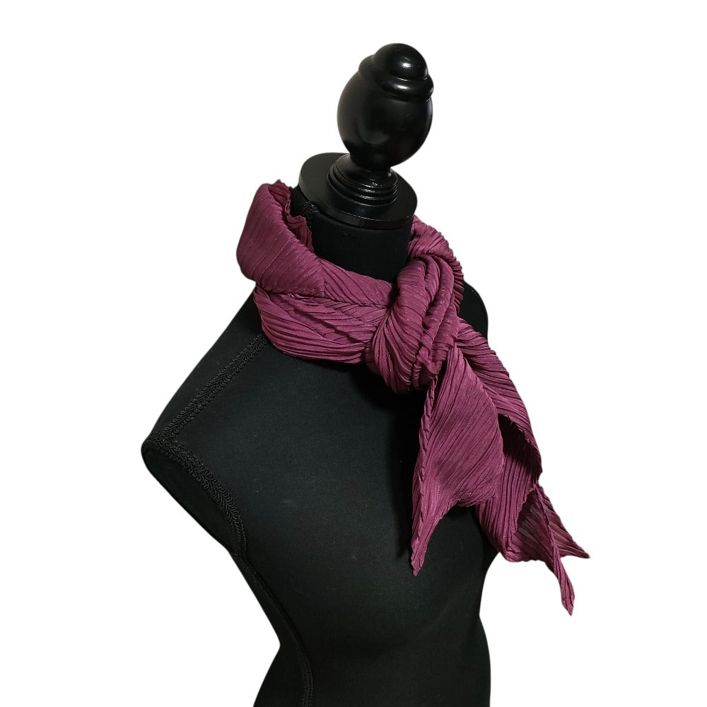 プリーツ プリーズ イッセイ ミヤケ スカーフ