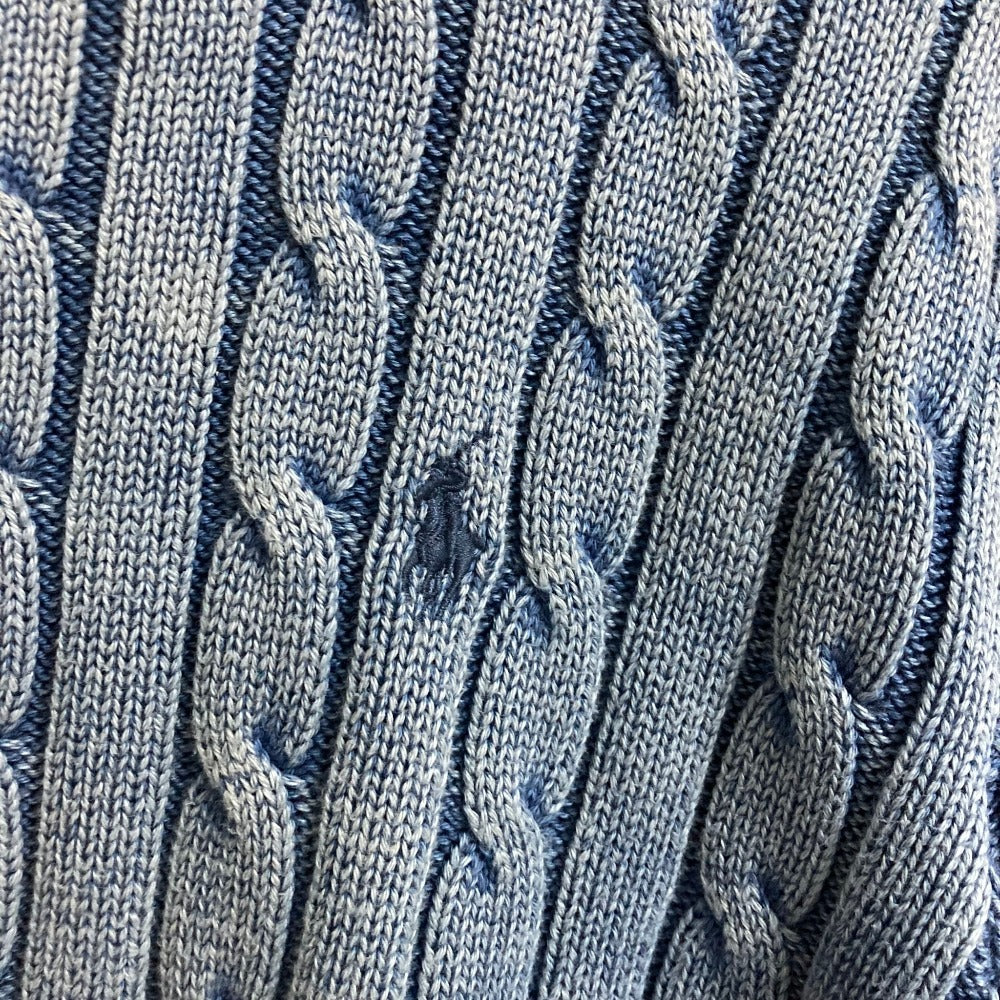 ポロラルフローレン コットンケーブルニットセーター
