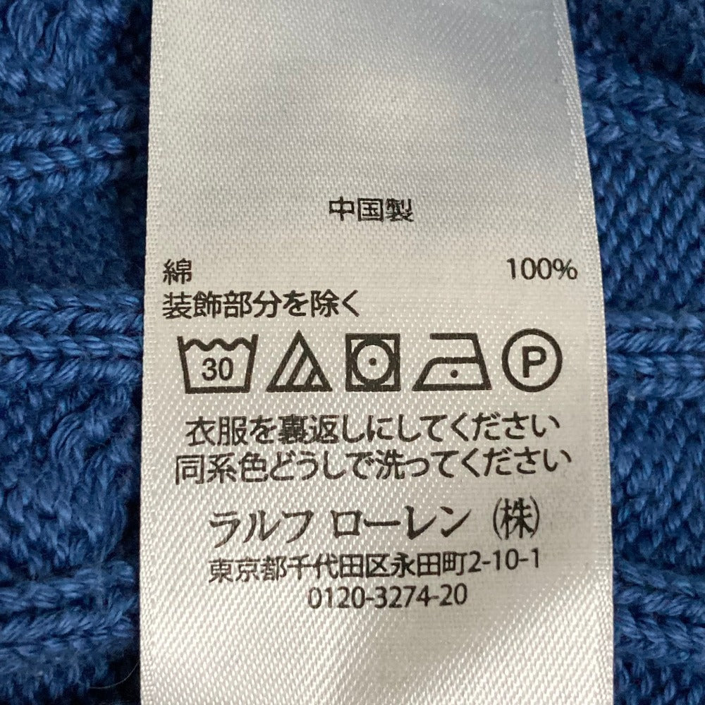 ポロラルフローレン コットンケーブルニットセーター
