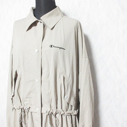 Champion ナイロン ロング ジャケット