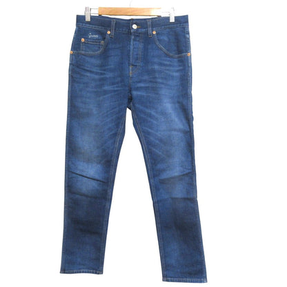 グッチ ロゴ パッチ デニム パンツ