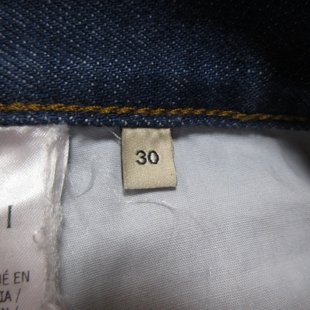 グッチ ロゴ パッチ デニム パンツ