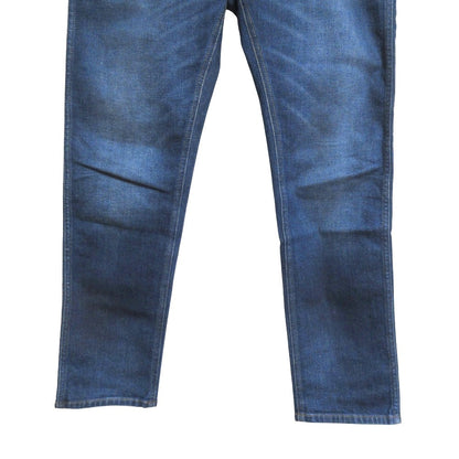グッチ ロゴ パッチ デニム パンツ