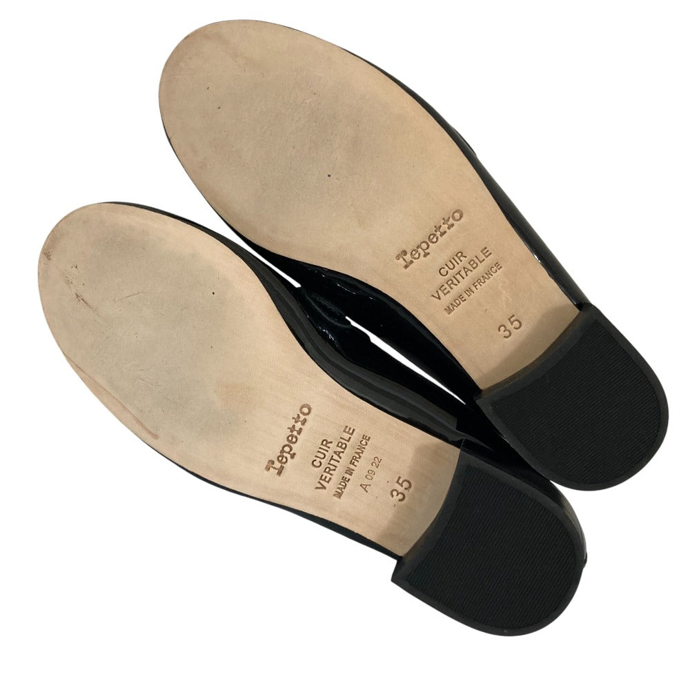 Repetto MICHAEL ローファー エナメル レザー
