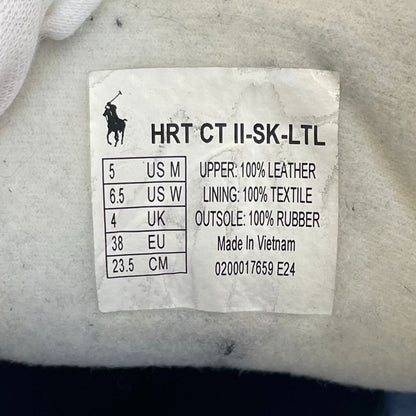 ポロ ラルフ ローレン HRT CT II レザー スニーカー