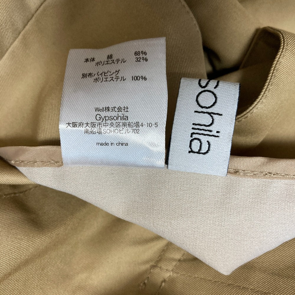 ジプソフィア トレンチコート