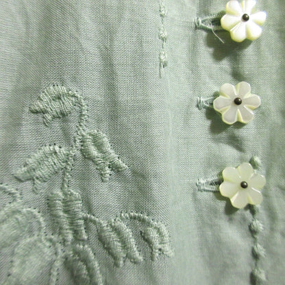 インゲボルグ スズラン 刺繍 ロング ドレス