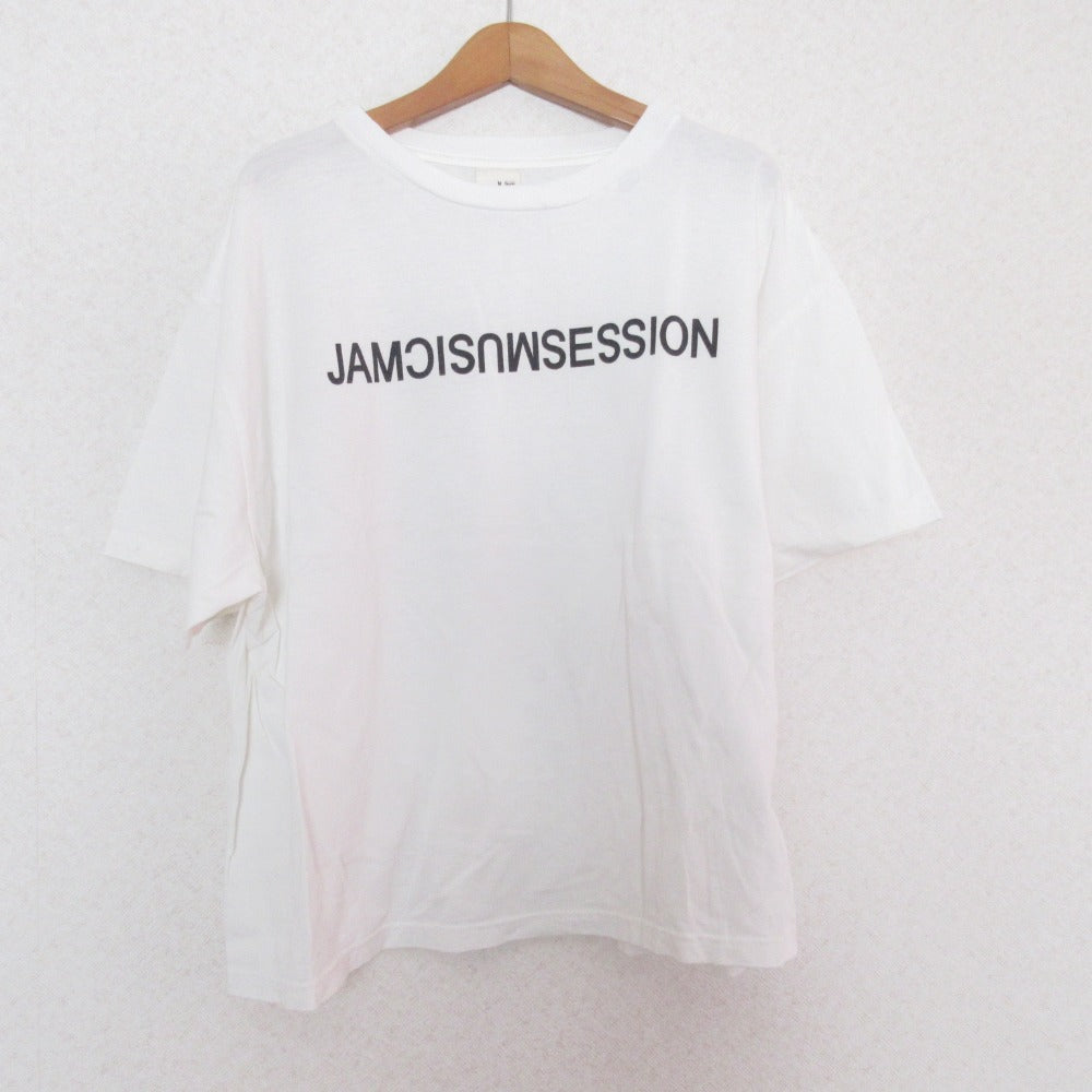N.Jam NOBLE レタードプリントTシャツ