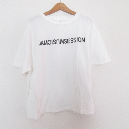 N.Jam NOBLE レタードプリントTシャツ