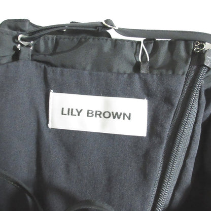LILY BROWN フリル サロペット