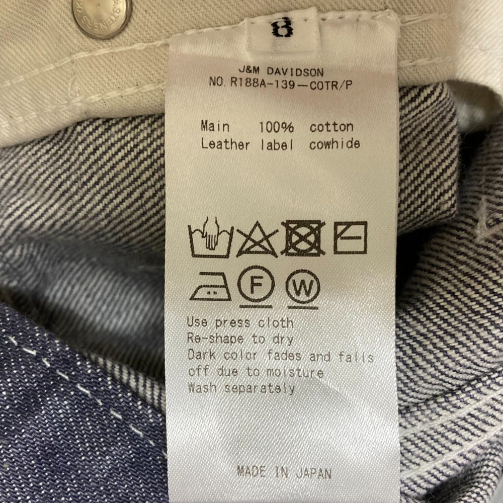 J&M デヴィッドソン ワイド デニム パンツ