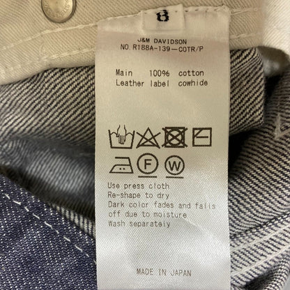 J&M デヴィッドソン ワイド デニム パンツ