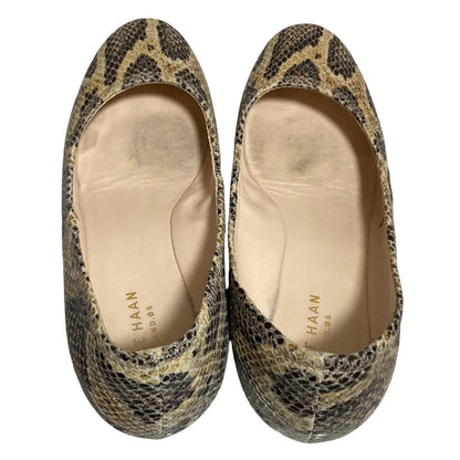 コールハーン SADIE WEDGE スネーク ウェッジソール パンプス