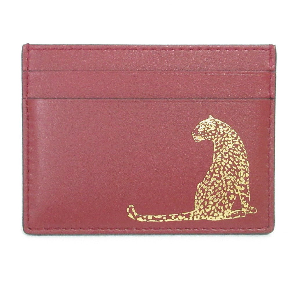 カルティエ パンテール カーフスキン カードケース