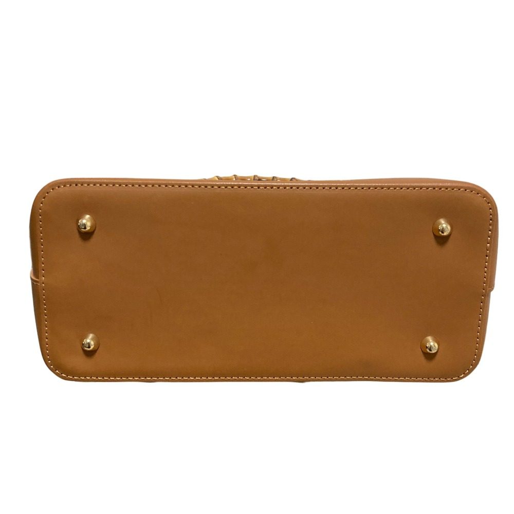 BEVINI バンブー ハンドル レザー 2way トート バッグ