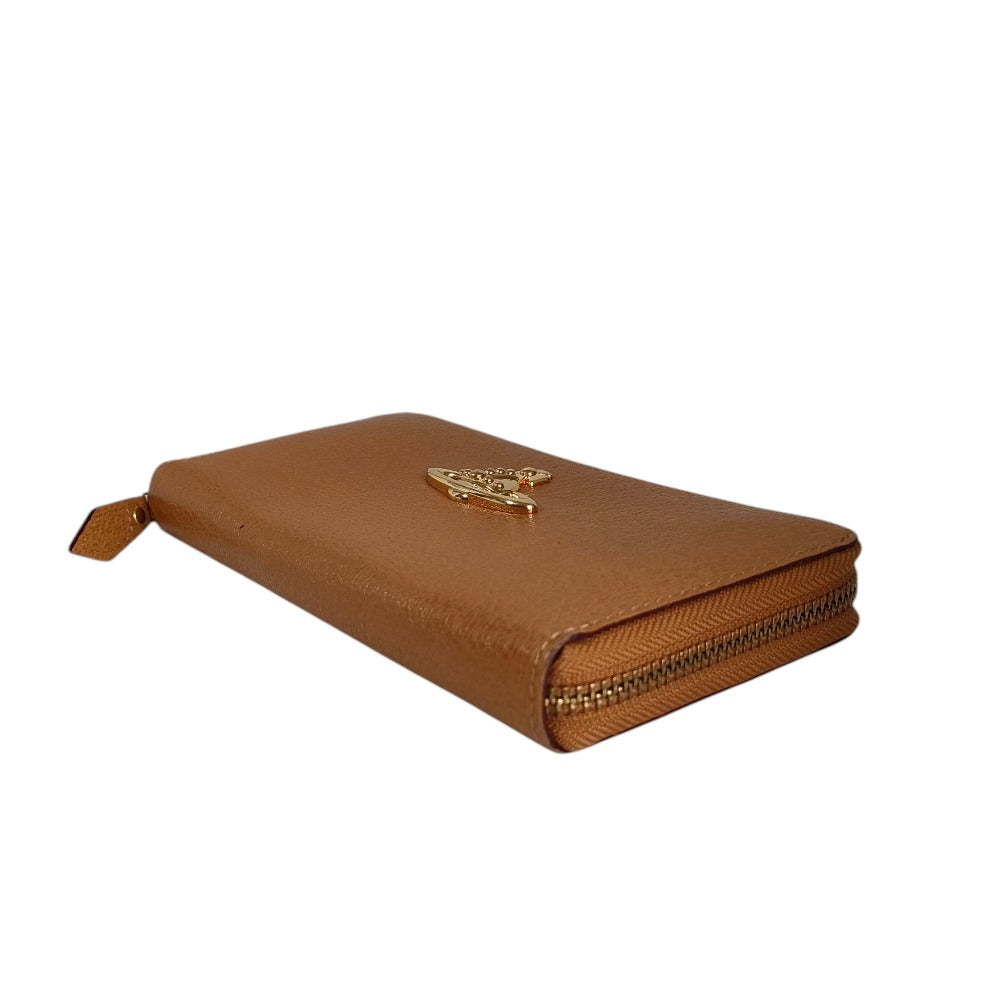 ヴィヴィアン ウエストウッド レザー ロング ジップ ウォレット