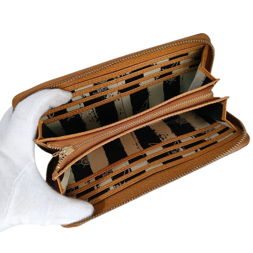 ヴィヴィアン ウエストウッド レザー ロング ジップ ウォレット