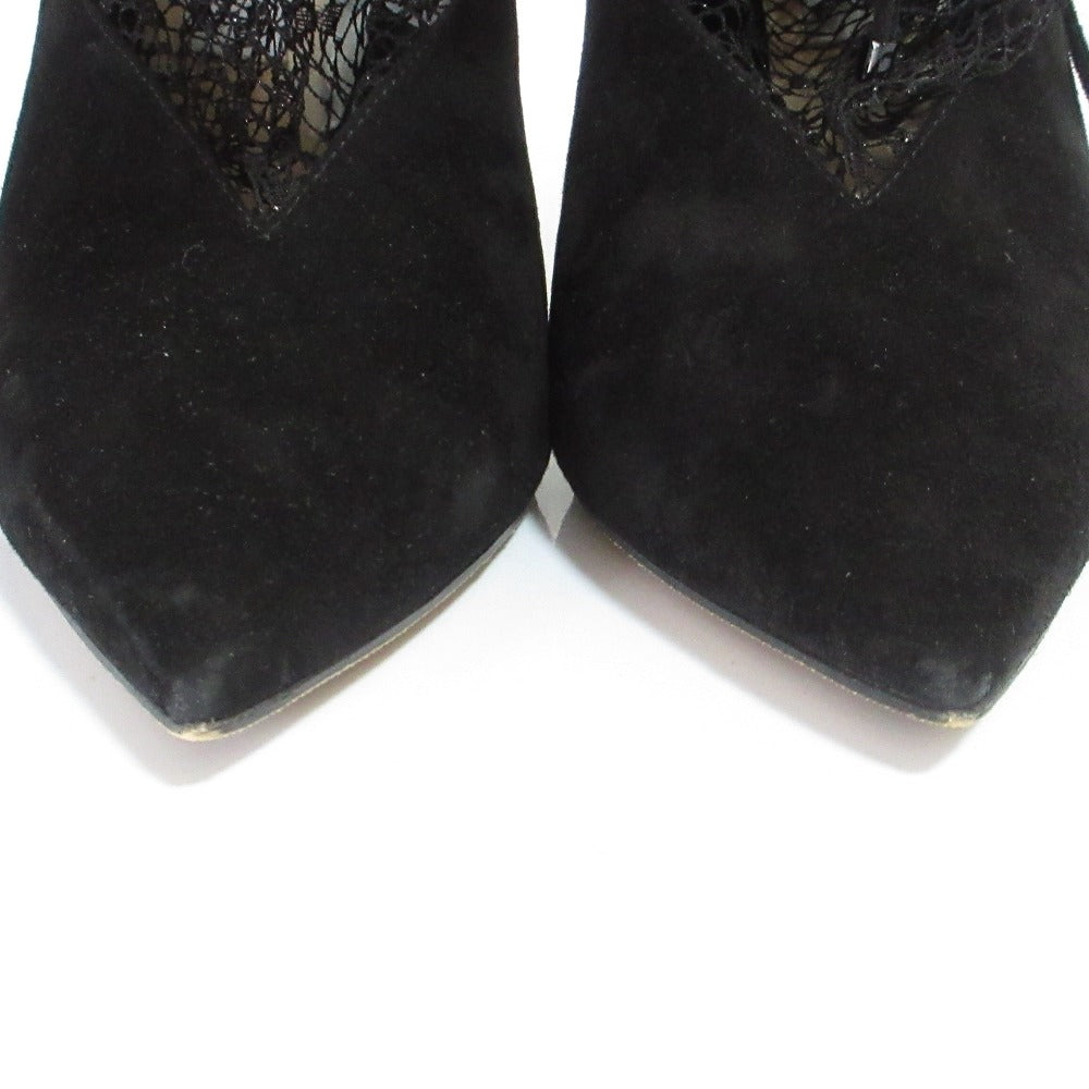 ジミー チュウ LEANNE 100 レース スエード パンプス