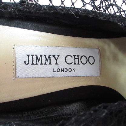 ジミー チュウ LEANNE 100 レース スエード パンプス