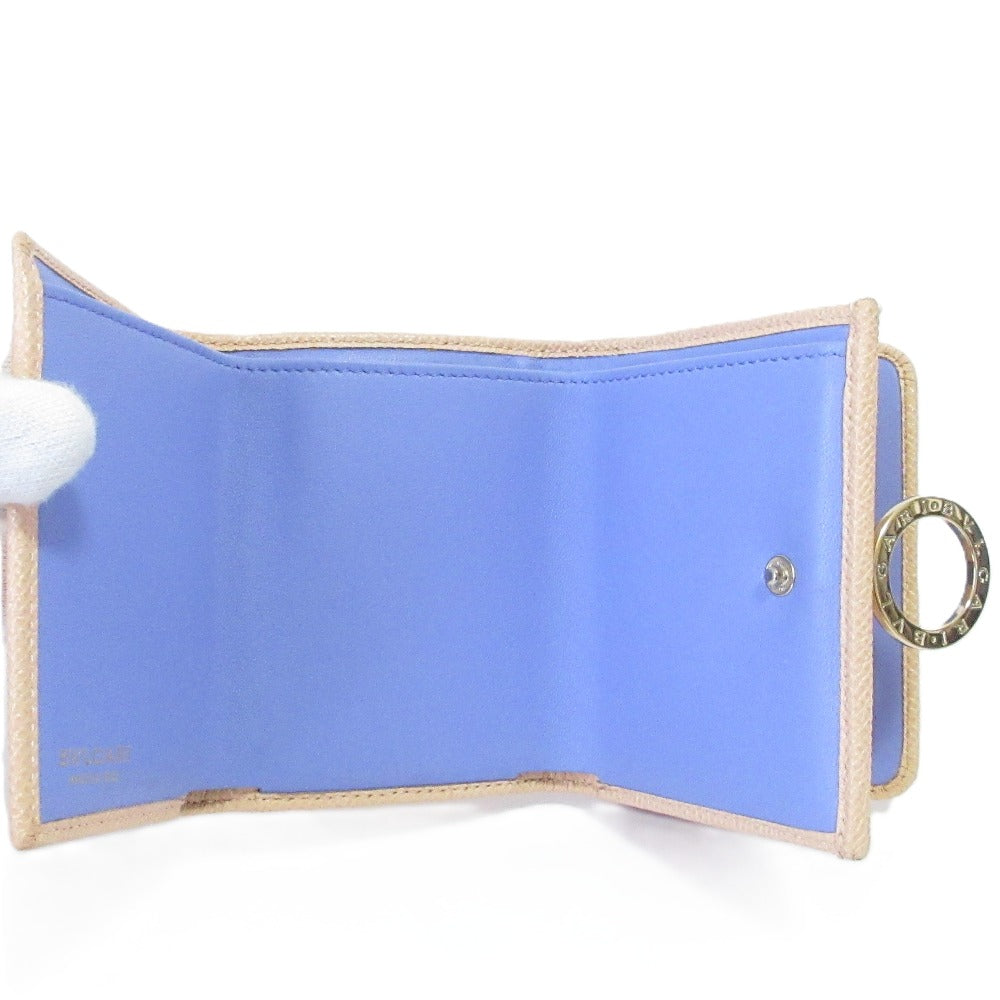 ブルガリ Trifold Wallet 三つ折り財布