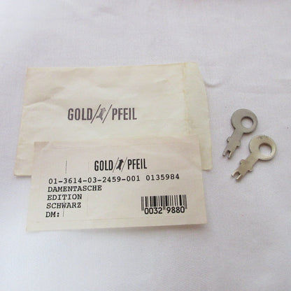 GOLD PFEIL レザー ハンドバッグ