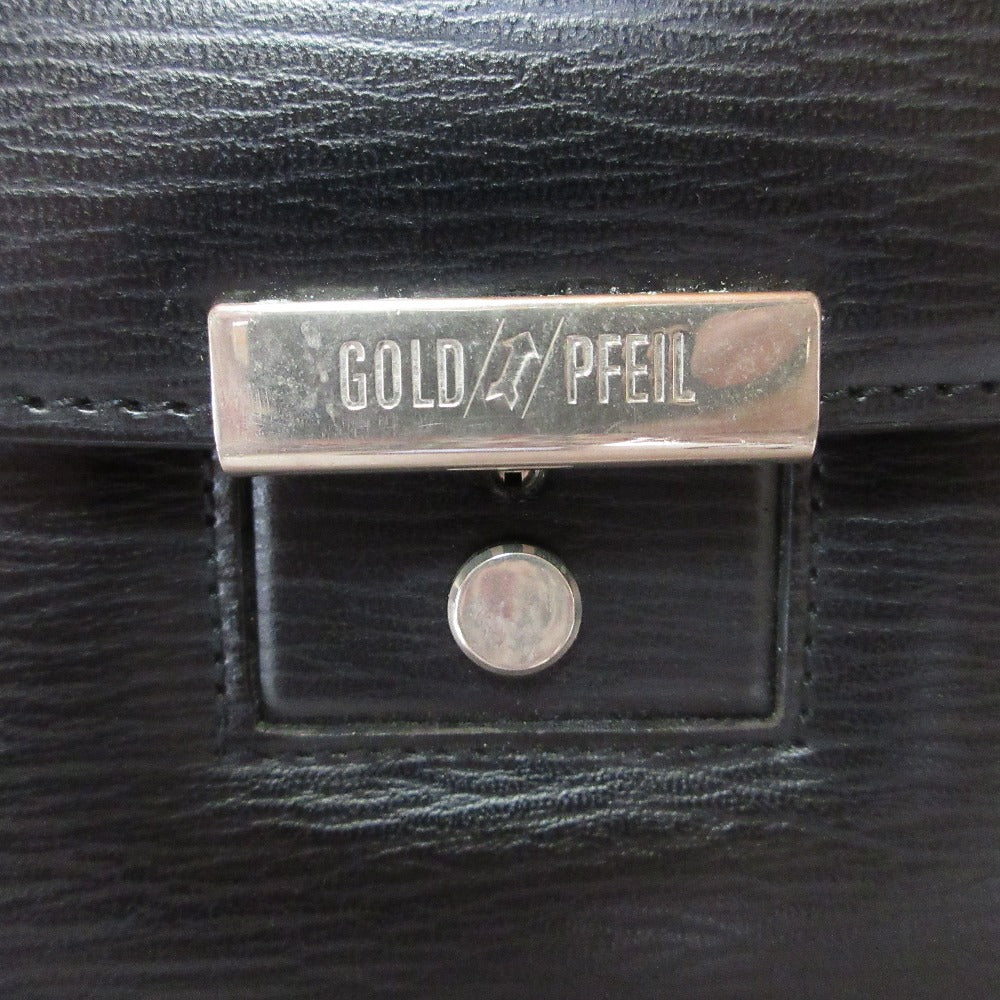 GOLD PFEIL レザー ハンドバッグ