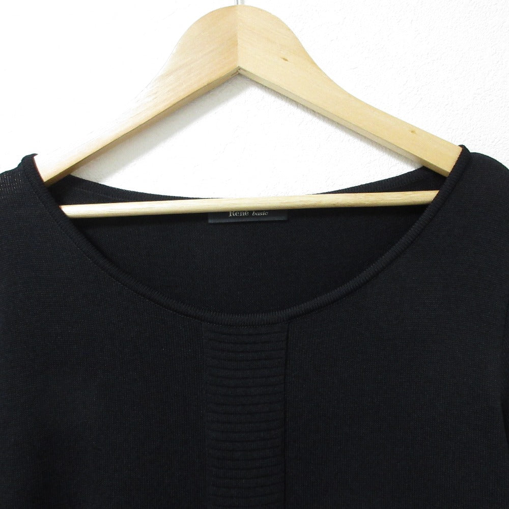 Rene ベーシック ニット ドレス