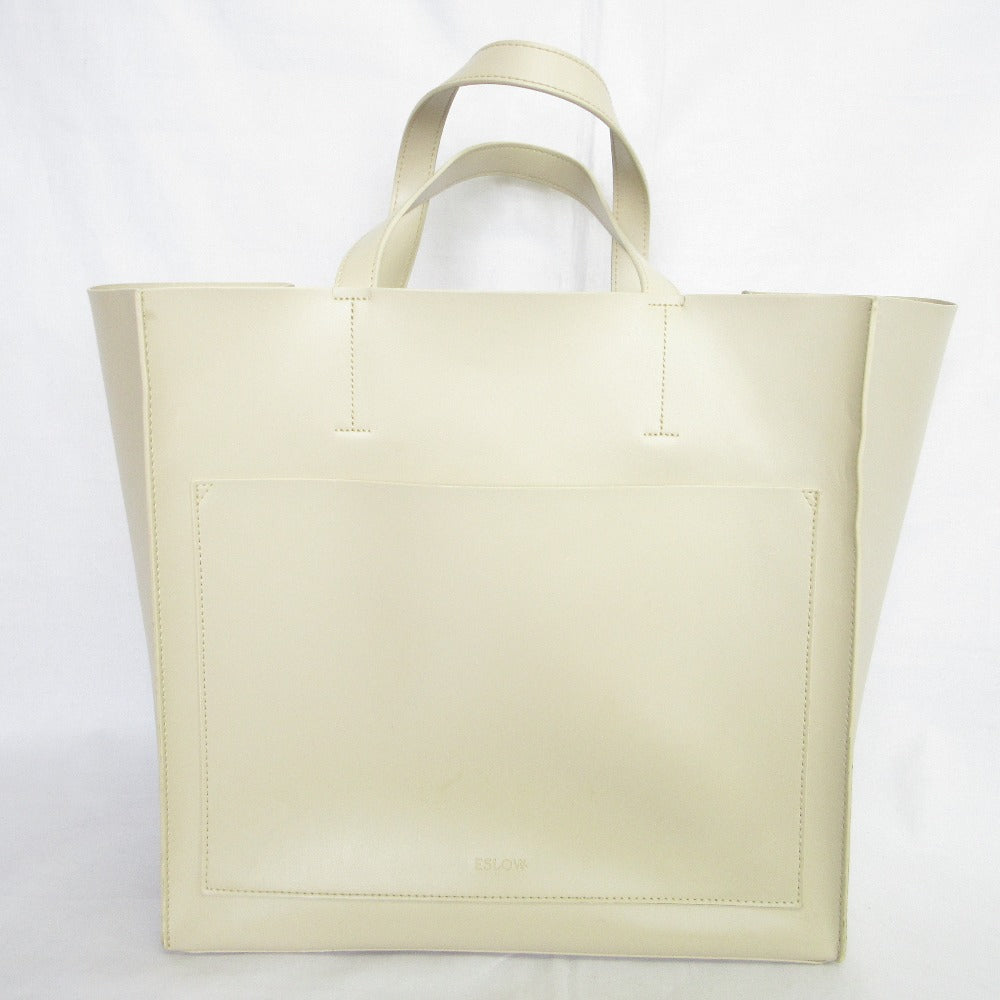 エスロー SQUARE POCKETトートバッグ