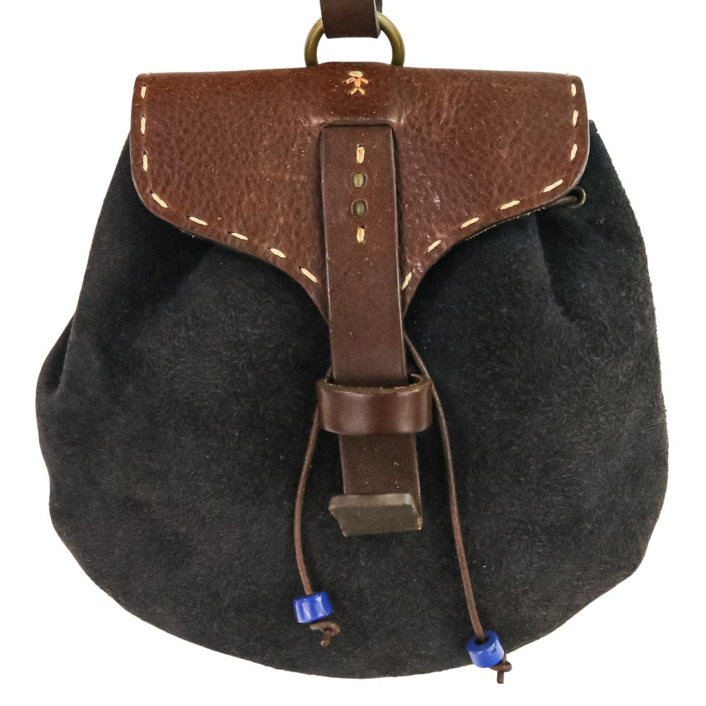 HENRY BEGUELIN レザー スエード 2WAY ショルダー バッグ