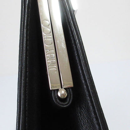 JIMMY CHOO CAYLA レザー クラッチ バッグ